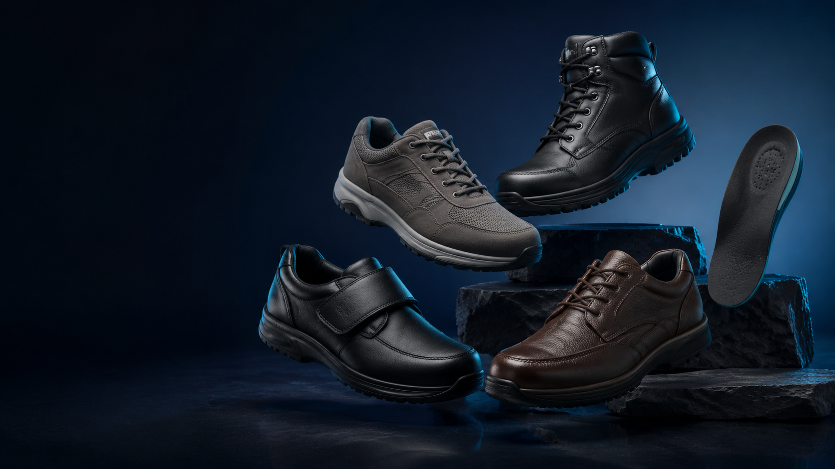 Premium therapeutic, occupational, adaptive and comfort footwear platforms